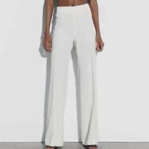 ZARA Chic White Trousers